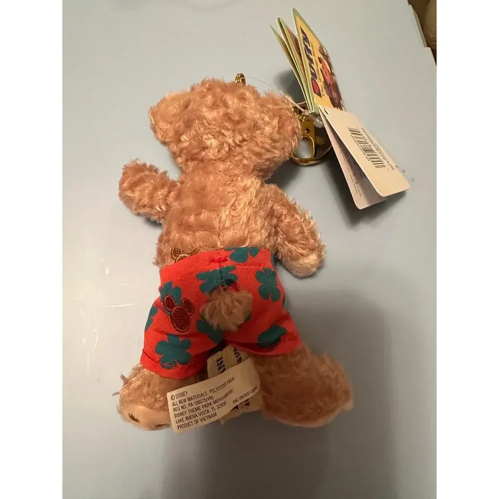 Disney Aulani Duffy Shelliemay Plush Bag Charm Keychain